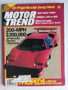Motor Trend Magazine May 1980 Honda GLS  Lamborghini Countach S - Picture 1 of 2