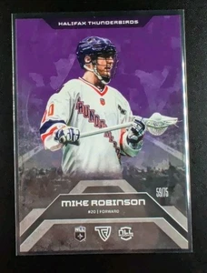 Mike Robinson 2025 TFL National Lacrosse League NLL #2 Home Floor Card # /75 RC - Picture 1 of 2