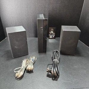 Samsung SWA-9100/ZA Wireless Rear Surround Sound Lautsprecher Kit Paar Set Schwarz - Bild 1 von 9