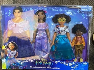 H5 NIB Disney ENCANTO Exclusive 4 Doll Gift Set Mirabel Isabela Luisa Antonio - Picture 1 of 4