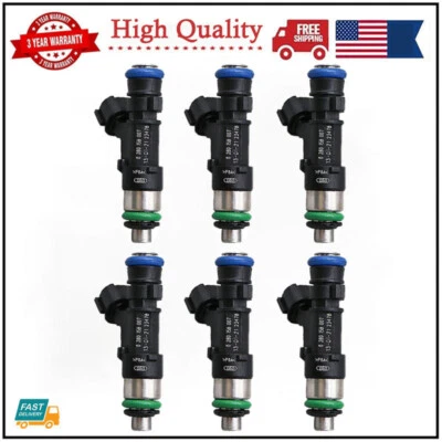 Inyectores de combustible 6 piezas para Suzuki Equator 4,0 L 2009-12 Infiniti QX56 5,6 L 2004-2010 Foto 1 de 4