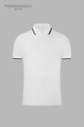 Thom Browne Men's Fashion Color Block Knitted Button Short Sleeves