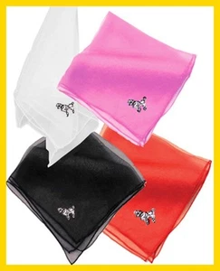 50'S POODLE SCARFS ALL COLORS GREAT FOR EVERYDAY but all 3 New or by the color - Picture 1 of 8