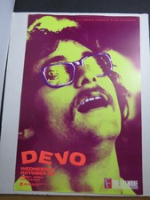 #  DEVO--Fillmore  Concert poster 13 x 19 " # 123