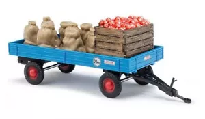 Busch 44995 - 1/87/H0 Trailer With Apfelladung - New - Picture 1 of 1