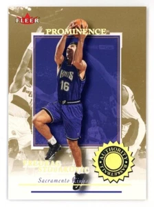 Peja Stojakovic 2000-01 Fleer Authority Prominence /125 - Picture 1 of 2