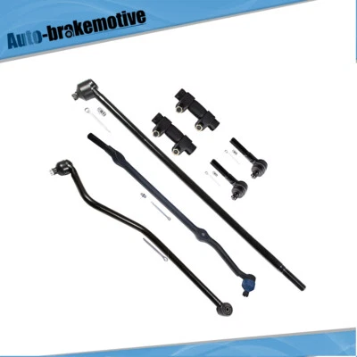 7pcs Track Bar Tie Rod Ends For 1993-1996 1997 1998 Jeep Grand Cherokee 5.2l V8 - Image 1 of 4