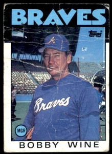 1986 Topps Baseball #57 Bobby Wine - Picture 1 of 2