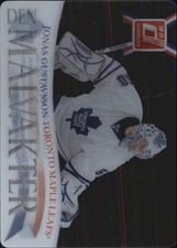 2010-11 Donruss Les Gardiens #14 Jonas Gustavsson - NM-MT