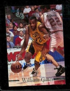 Vintage 1995 CLASSIC ROOKIES AUTOGRAPH Basketball Card WILLIAM GATES Eagles LE