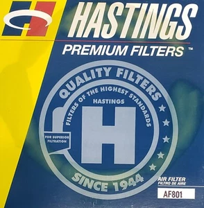 Air Filter for 76-86 Ford Cars V6 Eng, Hastings AF801 (See Description) - Picture 1 of 4