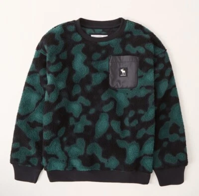 NUEVO CON ETIQUETAS Abercrombie Niños NIÑOS Acogedoras Sudaderas con Capucha, Tallas 11/12, 13/14, 15/16 Foto 1 de 2