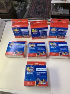 NEW Clorox Pool & Spa 3-Way Water Test Kit pH Chlorine Bromine Tester Lot Of 8! - Picture 1 of 12