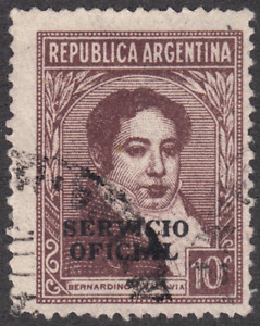 1945-46 Argentina SC# O58 - Overprinted in Black on Stamps - Used