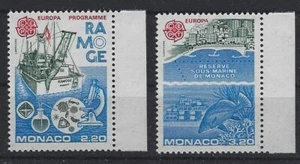 v437 Monaco/Cept 1986 MiNr 1746/47 ** with edge - Picture 1 of 1