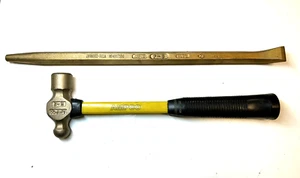 Ampco Bronze Ball-Peen Hammer Pry-Bar No-Sparking Non-Magnetic Corrosion - Picture 1 of 4