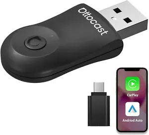 OTTOCAST Mini, Adattatore Wireless Android Auto e Carplay Plug & Play WiFi 5,8 G - Foto 1 di 8