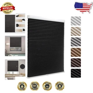 Tende oscuranti a nido d'ape senza fili antirumore - 24 L x 48 H per camerette bambini - Foto 1 di 10
