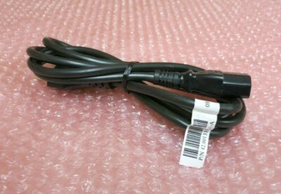HP 42.00131G011-A Switzerland 3-Pin Plug To IEC C13 Power Cord 6FT 1.8M Black - Image 1 of 3