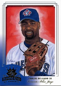 2003 Donruss Diamond Kings Sample Gold #69 Carlos  Delgado