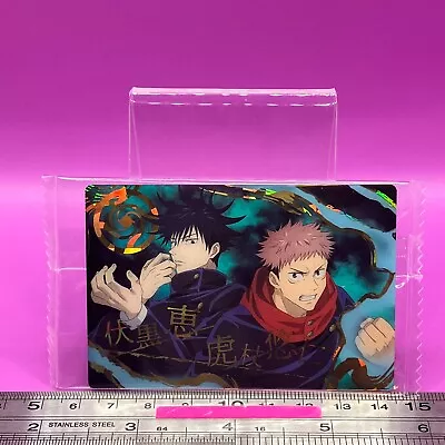 Yuji Itadori Megumi Fushiguro 2-26 SP Jujutsu Kaisen Sorcery Fight Card Japan457 - Image 1 of 4