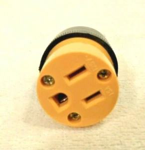 UN NUEVO 15 AMP. 125V. CABLE DE EXTENSIÓN HEMBRA ENCHUFE DE EXTREMO DE REPUESTO  - Imagen 1 de 2