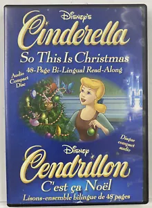 Cenicienta Así que esta es Navidad 48 páginas bilingüe lectura (disco compacto) - Imagen 1 de 5