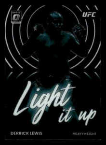 Donruss Optic UFC #23 Derrick Lewis Light It Up - Picture 1 of 2