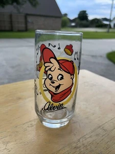 Vintage 1985 Alvin And The Chipmunks Trinkglas 80er Retro Tumbler - Bild 1 von 3