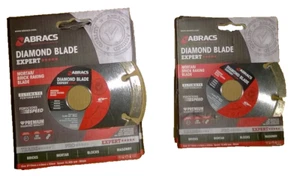 2 Abracs EXPERT Diamond Blade 115 x 6.5 x 22mm for Mortar/Bricks Masonry 2 Pack - Picture 1 of 3