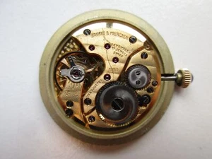 Baume & Mercier cal. Movimiento reloj suizo 1050 - esfera azul - funcionando - Imagen 1 de 5