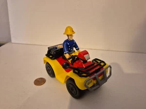 Fireman Sam Rescue Quad Bike Vehicle & Action Figure Set, Combine Postage - Picture 1 of 3