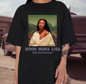 Megan Thee Stallion Funny Shirt, Hood Mona Lisa Shirt, Hot Girl Summer Shirt - Picture 1 of 3