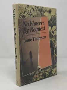 June Thomson ~ No Flowers, By Request ~ 1st 1st ~ Vintage Crime Club / Mystery - Picture 1 of 4