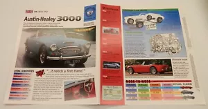 Austin-Healey 3000 1959-1967 Sports Car IMP HOT CARS Brochure - Foto 1 di 2