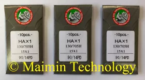 30 ORGAN TITAN HEIMSTICKMASCHINENNADELN 90/14 SCHARF 15X1 PD - Bild 1 von 2