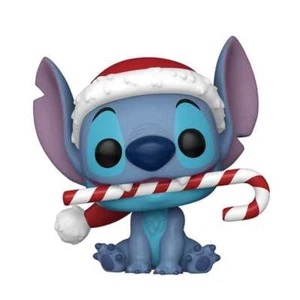 Lilo & Stitch Holiday Stitch with Candy Cane Funko Pop! #1502 PopShield auf Lager - Bild 1 von 1