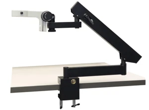 Articulating Stand with Post / Clamp 76mm Focusing Rack for Stereo Microscope - Picture 1 of 3