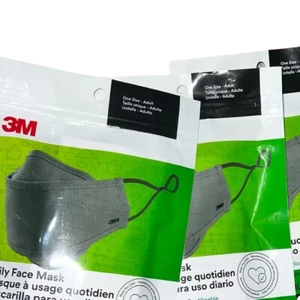 3 x Mascarilla Facial Diaria Reutilizable Lavable y Ajustable Orejeras 3 Mascarillas (9mascarillas) - Imagen 1 de 6