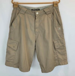 Lost Enterprises Cargo Shorts Mens Size 34 Beige Tan Casual Pockets - Picture 1 of 14