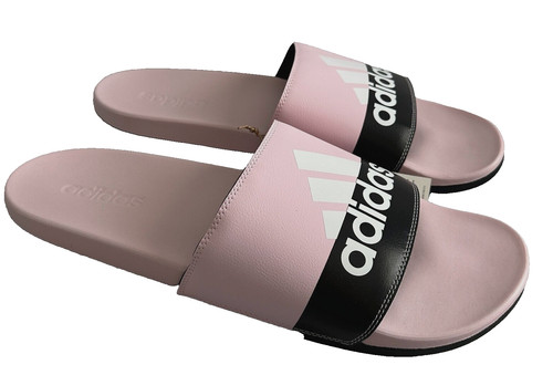 Sandali Adidas Adilette Comfort Uomo Taglia 18 Rosa Bianco Originali Adulto Slides