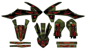 2021-2024 MC-E 5 APACHE Green Senge Graphics Kit Compatible with GASGAS - Picture 1 of 10