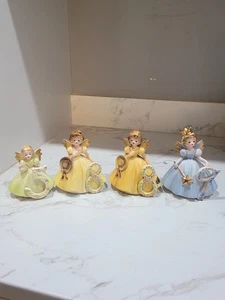 JOSEF ORIGINALS Birthday Girls Porcelain Figurine Lady Angel 5, Two 8, 9 - Picture 1 of 20