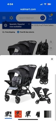Babytrend Sit And Stand Double Stroller - Image 1 of 2