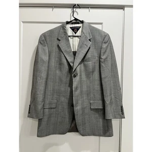 Vintage Tommy Hilfiger Grau Sakko Anzug Blazer 40r Dillards - Bild 1 von 9