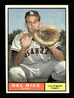 1961 Topps Set Break #448 Del Rice EX-EX/MT *BNCARDS* - Image 1 of 2