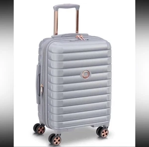 Delsey Shadow 5.0 Expandable 20" Spinner Carry-On Suitcase Luggage  - Picture 1 of 18