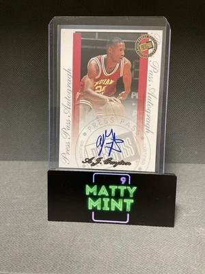 Press Pass Signature Edition 2000 automático AJ Guyton novato automático radiocontrol Foto 1 de 2