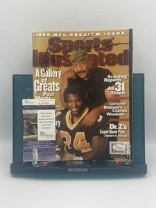 Jim Brown & Ricky Williams signiert 1999 Sports Illustrated NFL JSA COA - Bild 1 von 4