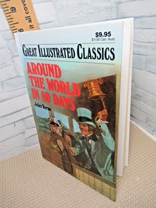 Great Illustrated Classics/ Around The World In 80 Days/by Jules Verne - Picture 1 of 5